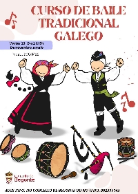 curso de baile tradicional galego begonte