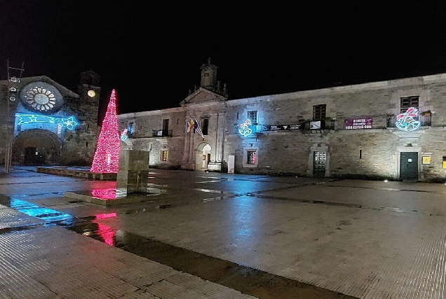 praza do concello meira alumeado nadal